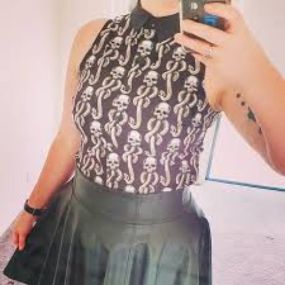 ISO Blackmilk Dark Mark Death Eater Top - Picture 3 of 3